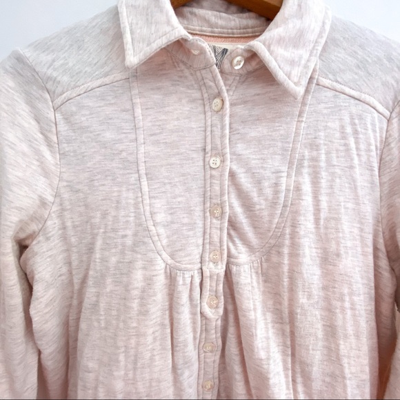 Kimchi Blue heathered peach swing jacket - Picture 4 of 6